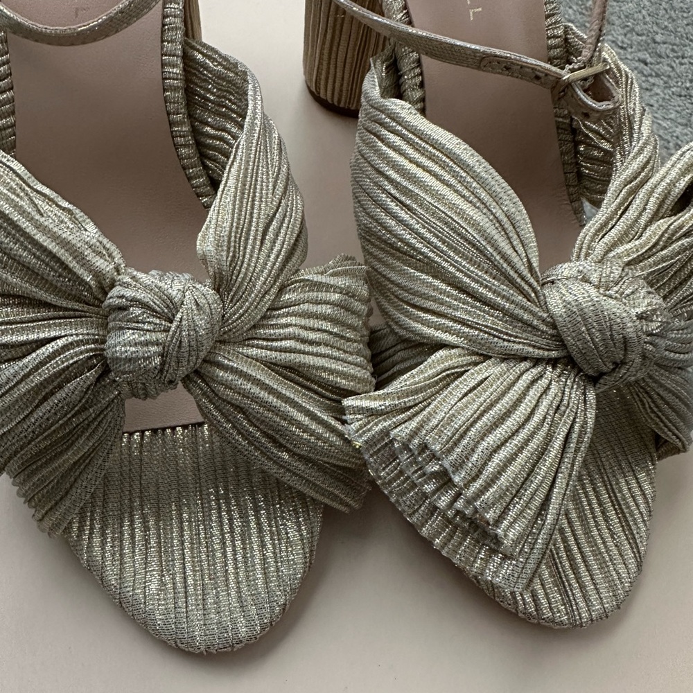 Loeffler Randall Platinum Women's Shoes sz 9 - Picture 5 of 6